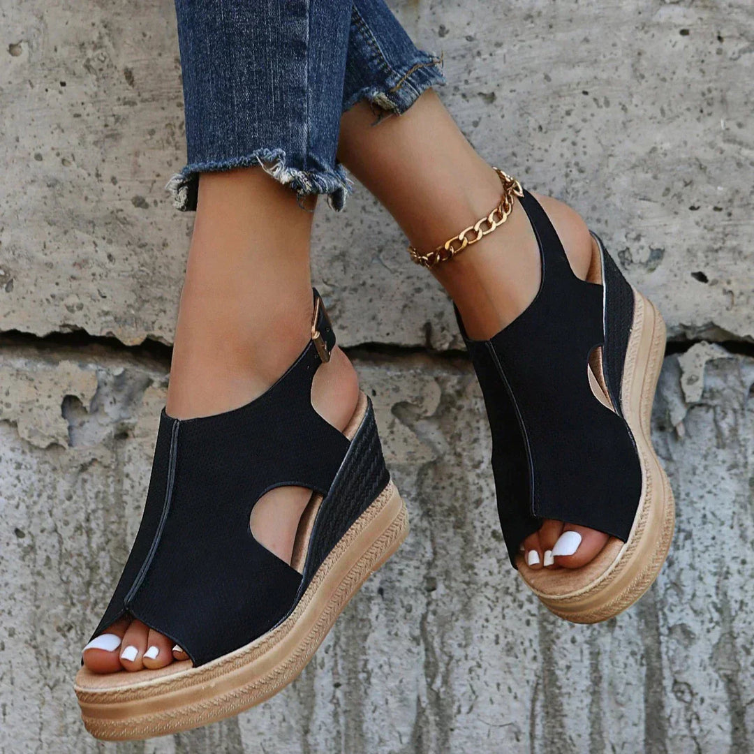 Maeve – Ontspannen Wedgesandalen