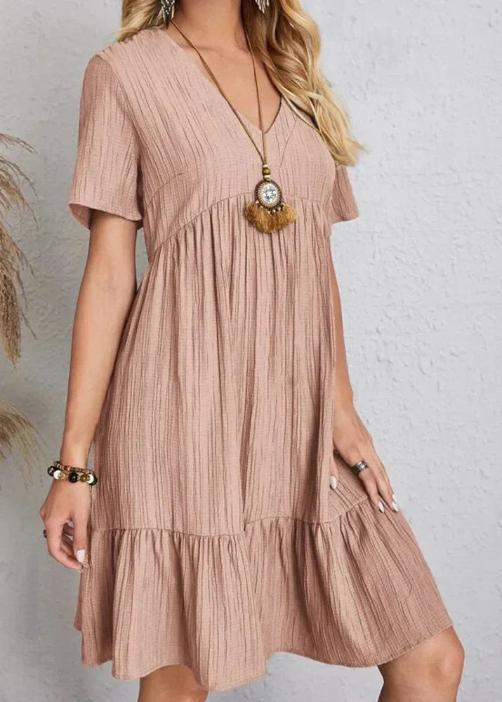 ENORA | FIGUURVRIENDELIJK ELEGANT JURK