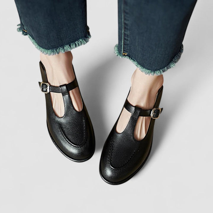 Camila – Chaussures Mary Jane orthopédiques à petit talon