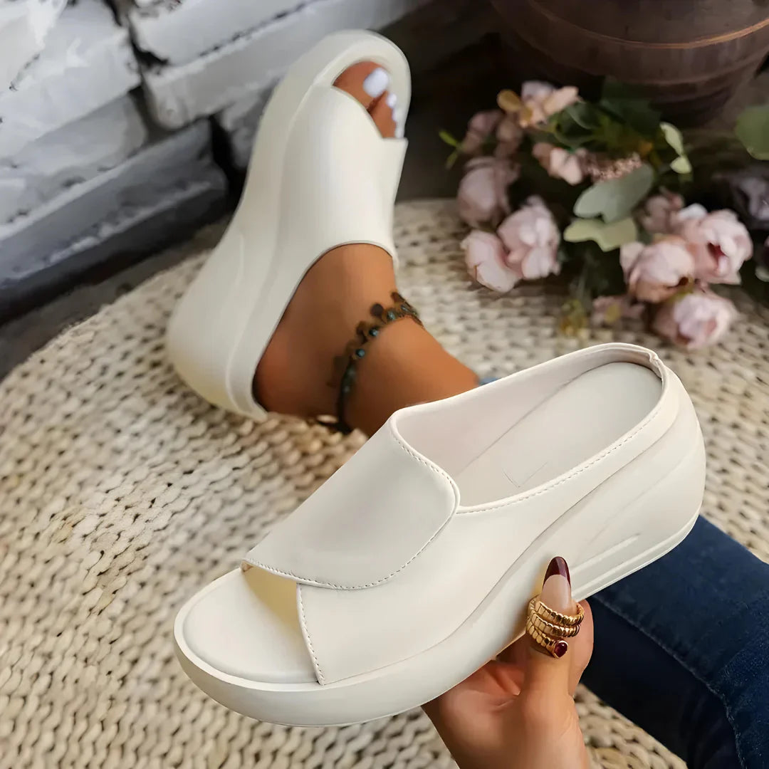 Jade | Wedge Platform Sandalen