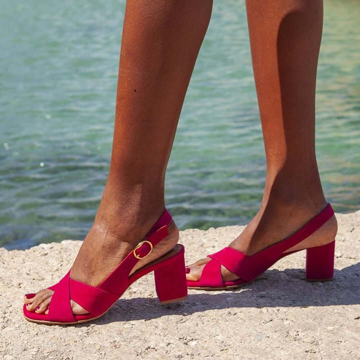 Celeste | Blauwe Zomerschuhe Sandalen