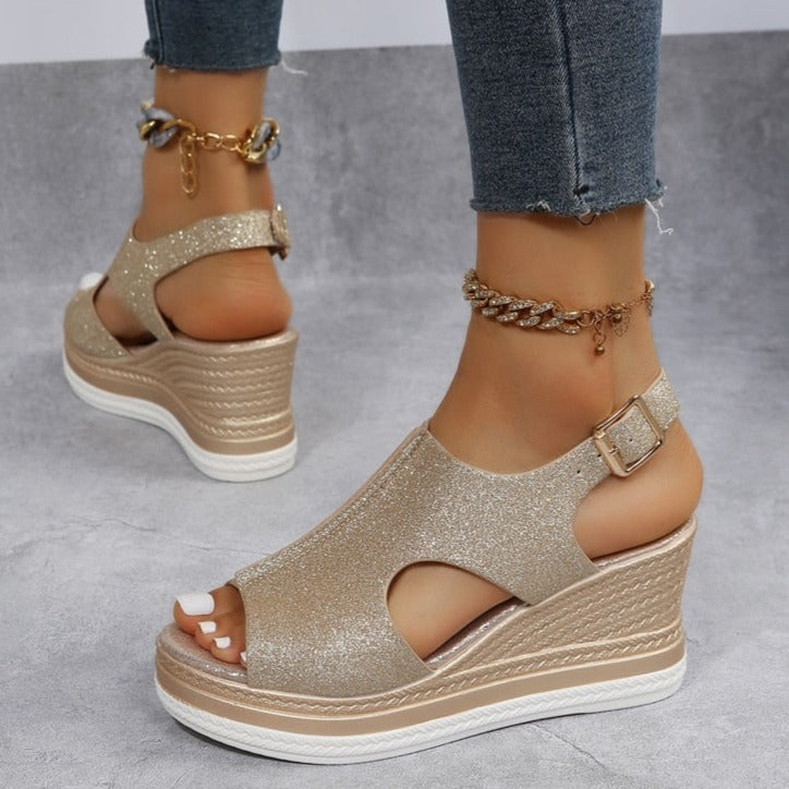 Maeve – Ontspannen Wedgesandalen