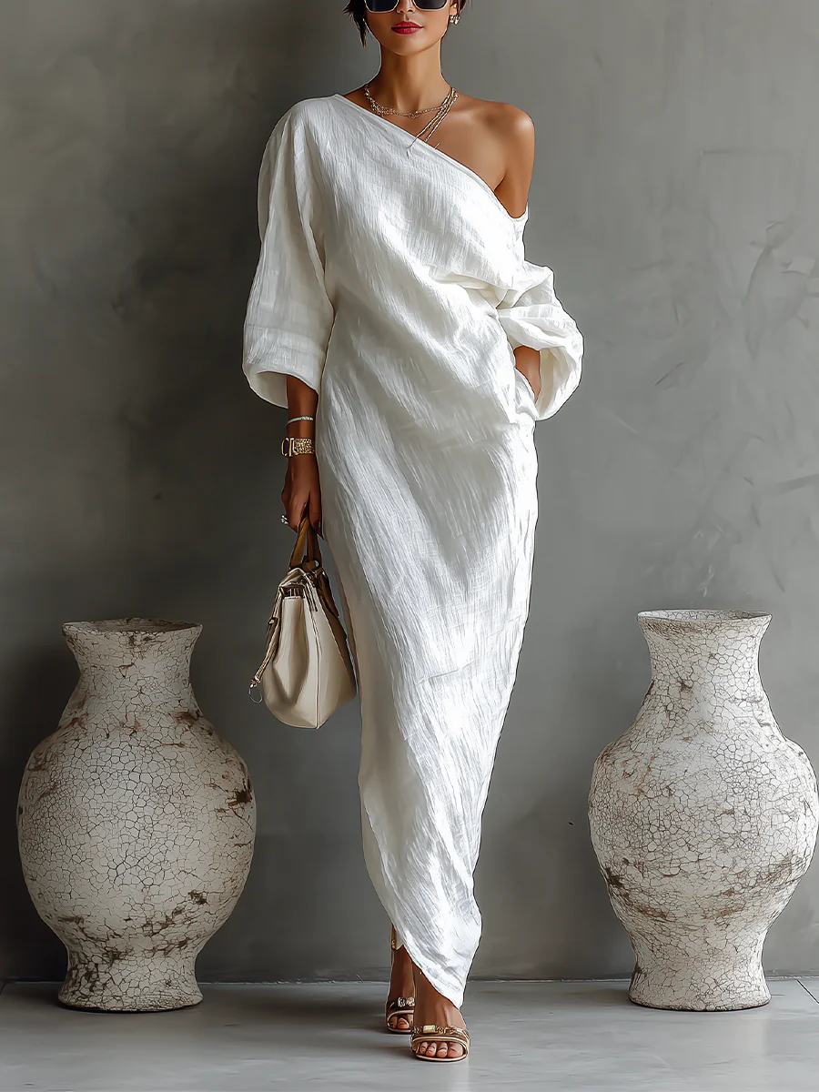Sophie | Asymmetrische elegante jurk
