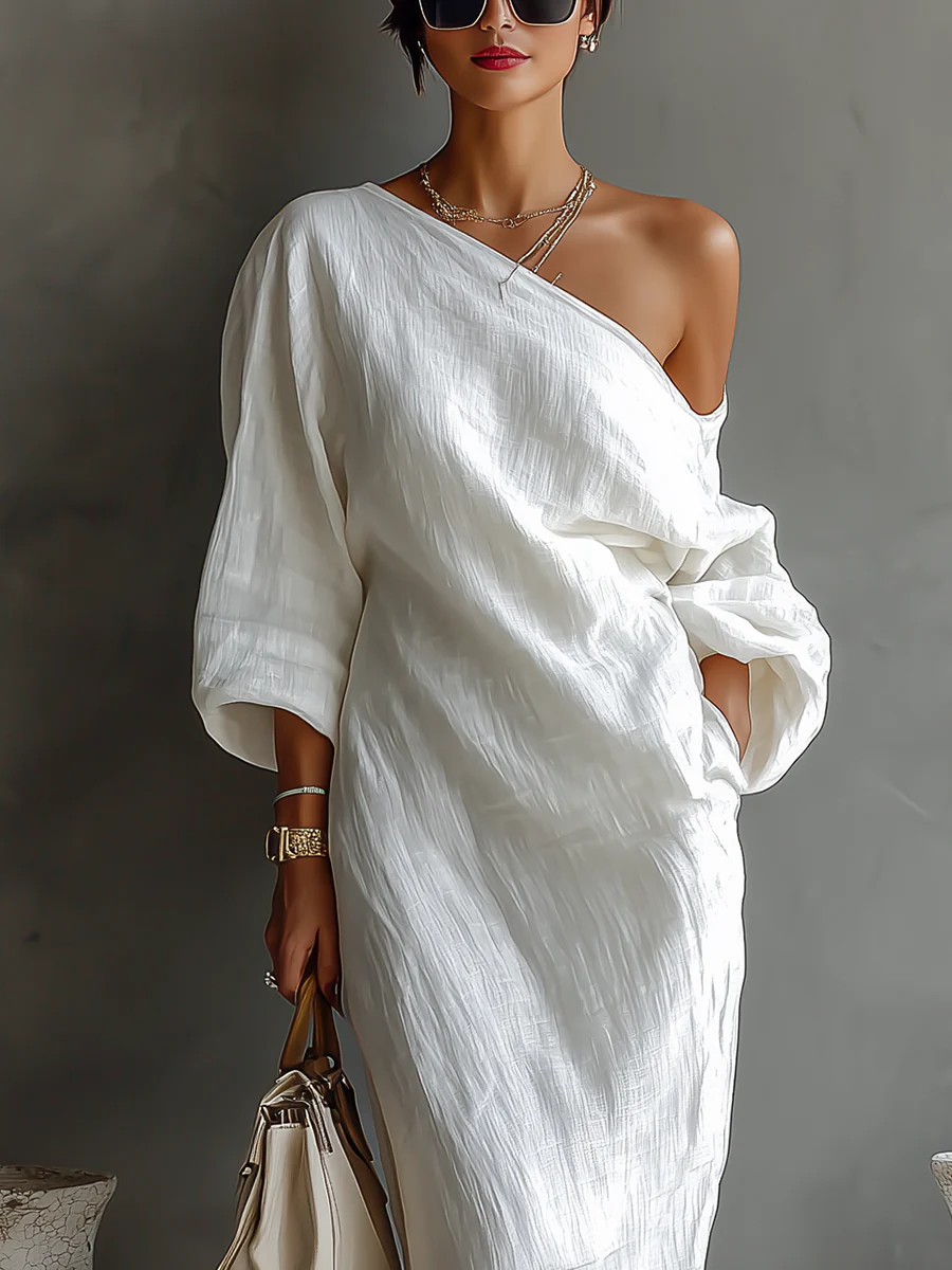 Sophie | Asymmetrische elegante jurk