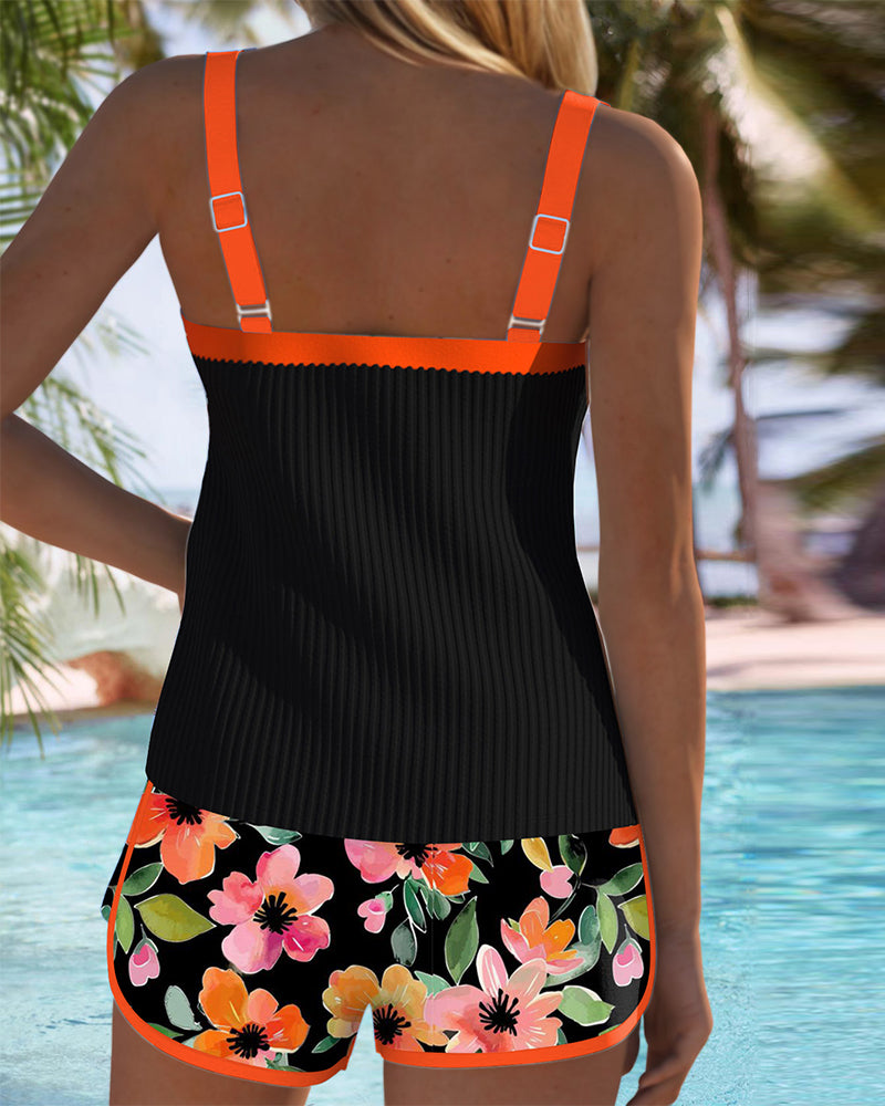Laluna® | Elegante Tweedelige Tankini Set