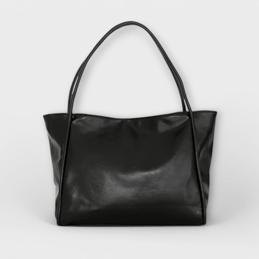 Blair™ | Minimalistische zwarte shopper