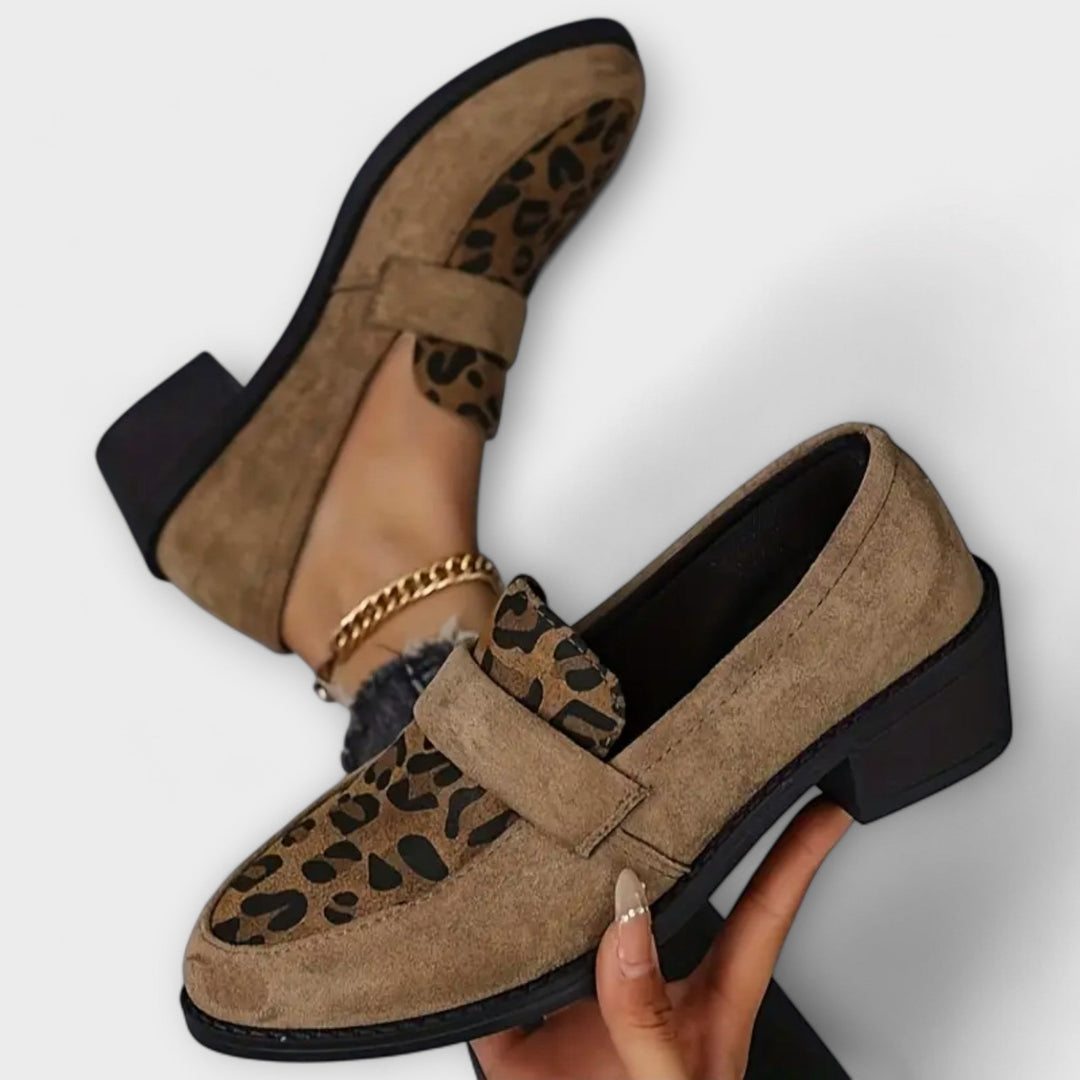 Aurora - Chaussures élégantes pour femmes à motif léopard 