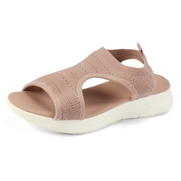 Robin | Zwarte Sleehak Sandalen