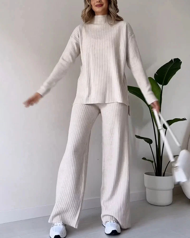 Fayla Softwear | Winter Casual Tweedelige Set Voor Dames