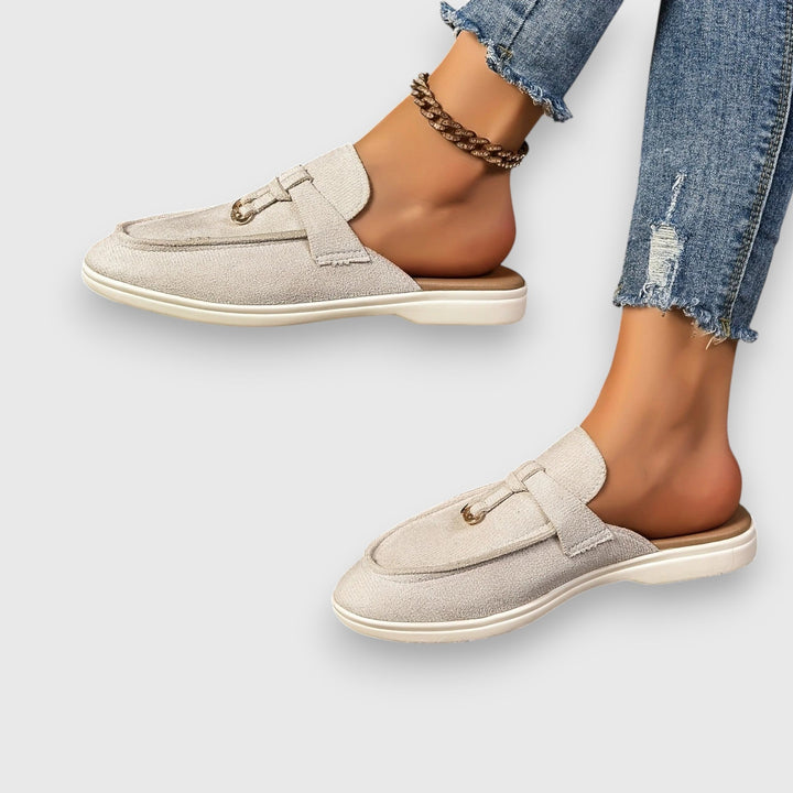 Nalea | Open-Hak Loafers