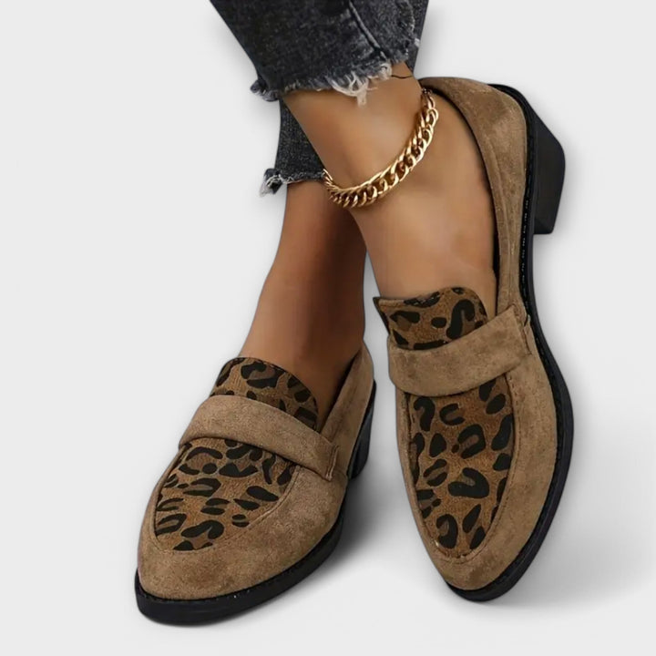 Aurora - Chaussures élégantes pour femmes à motif léopard 