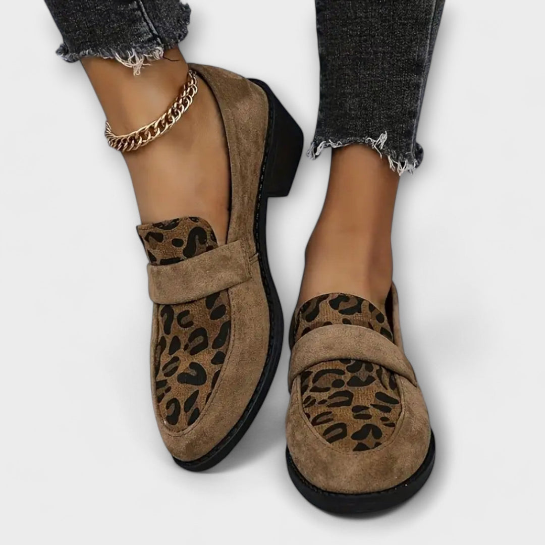 Aurora - Chaussures élégantes pour femmes à motif léopard 