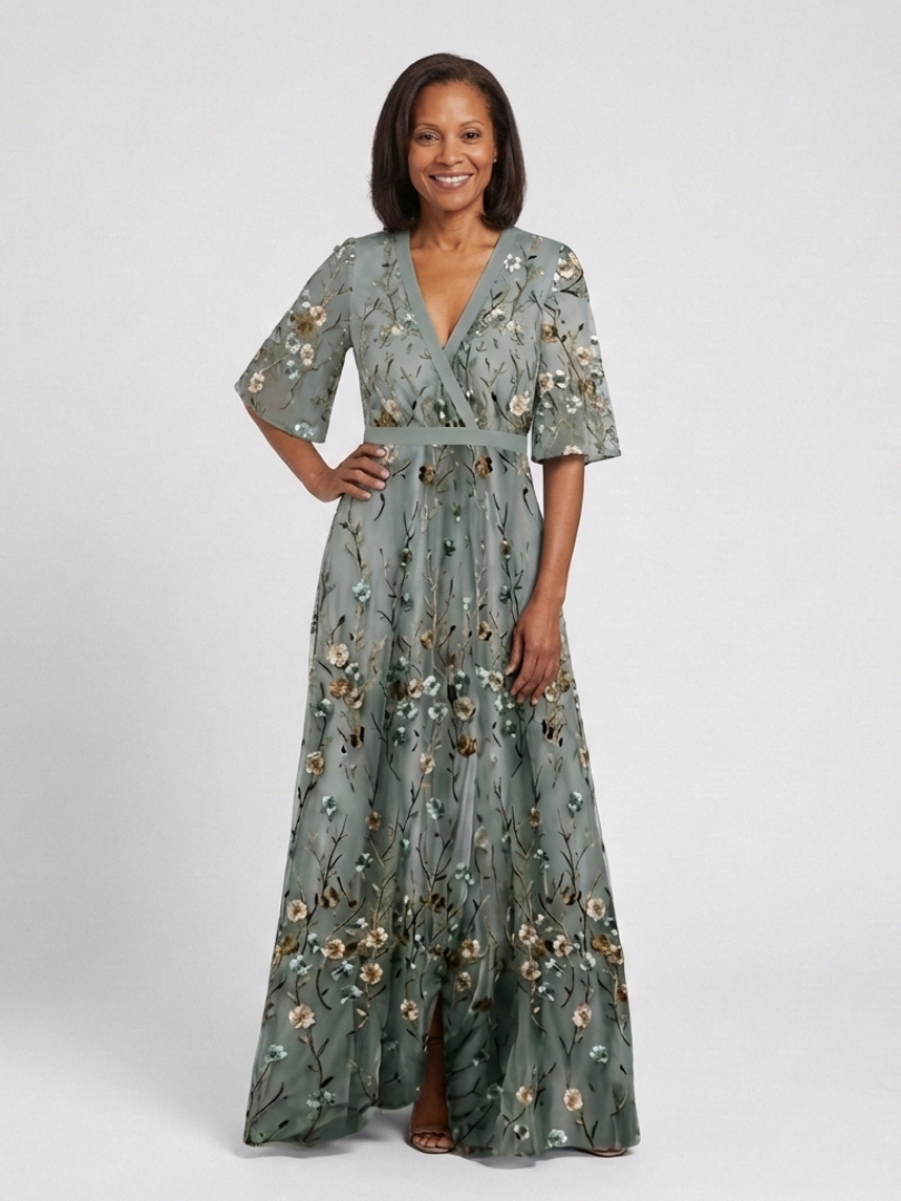 Eveline™ | Maxi-jurk met bloemenprint
