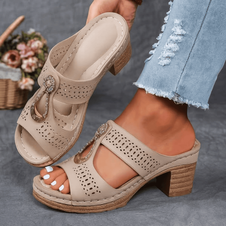 Diane | Chique Hak Sandalen