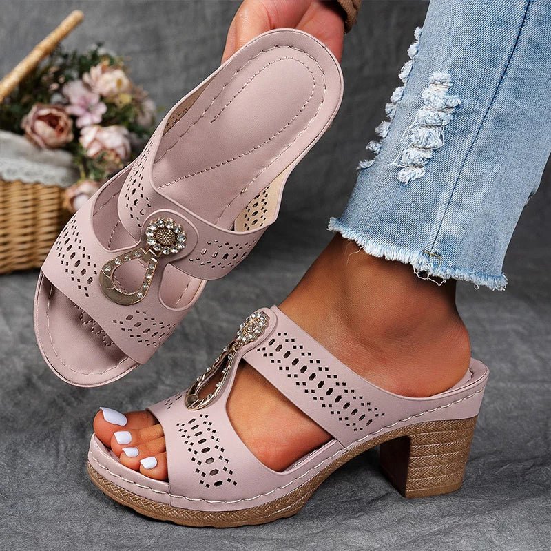 Diane | Chique Hak Sandalen