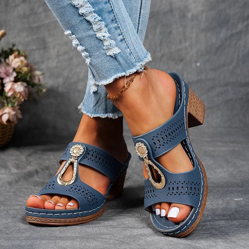 Diane | Chique Hak Sandalen