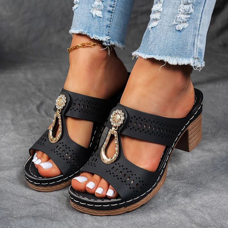 Diane | Chique Hak Sandalen