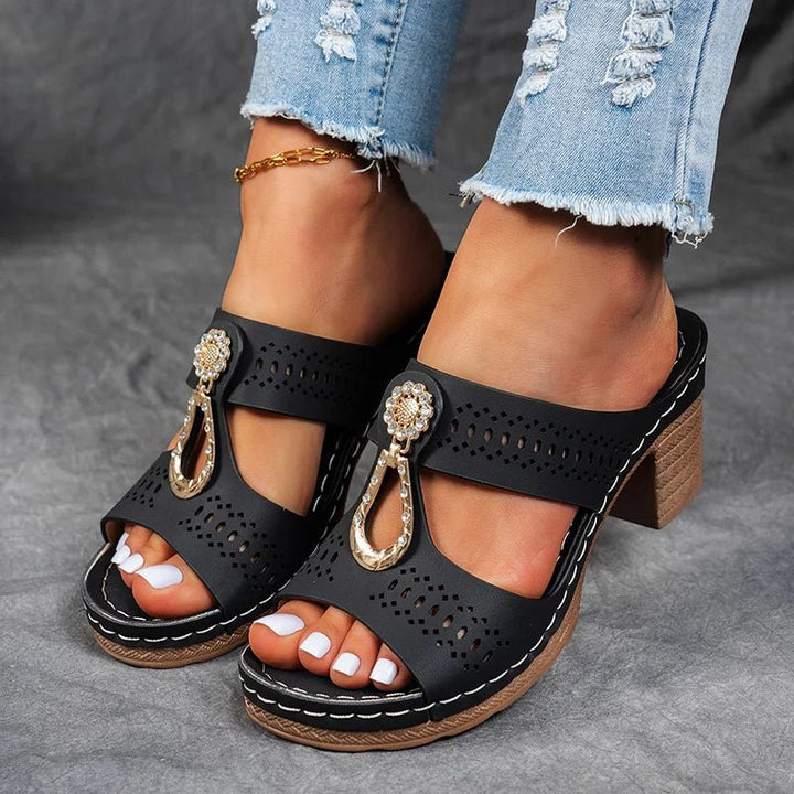 Diane | Chique Hak Sandalen