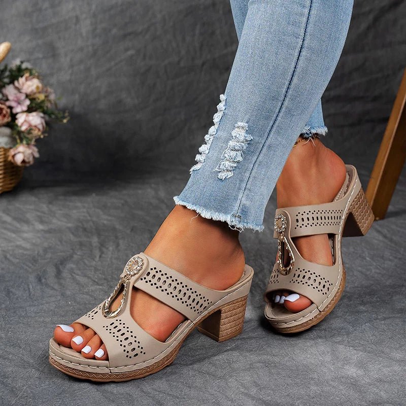 Diane | Chique Hak Sandalen