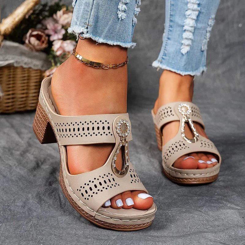 Diane | Chique Hak Sandalen