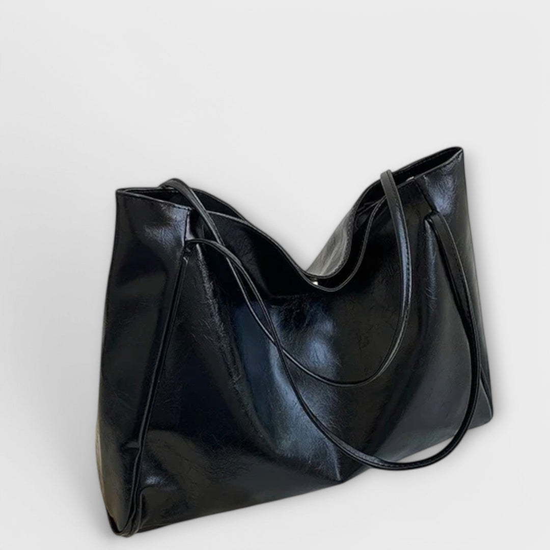 Blair™ | Minimalistische zwarte shopper