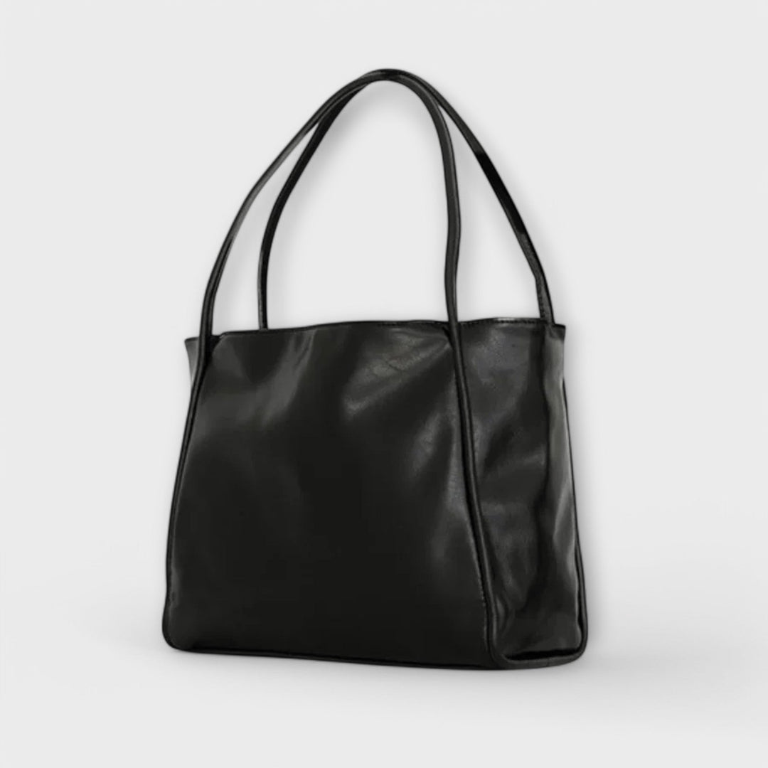 Blair™ | Minimalistische zwarte shopper